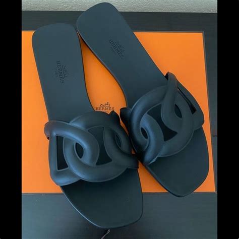 hermes slipper rubber